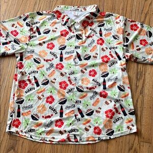 Giant’s Coca Cola Themed Shirt - Multicolor
